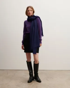 Voile stole Eric Bompard