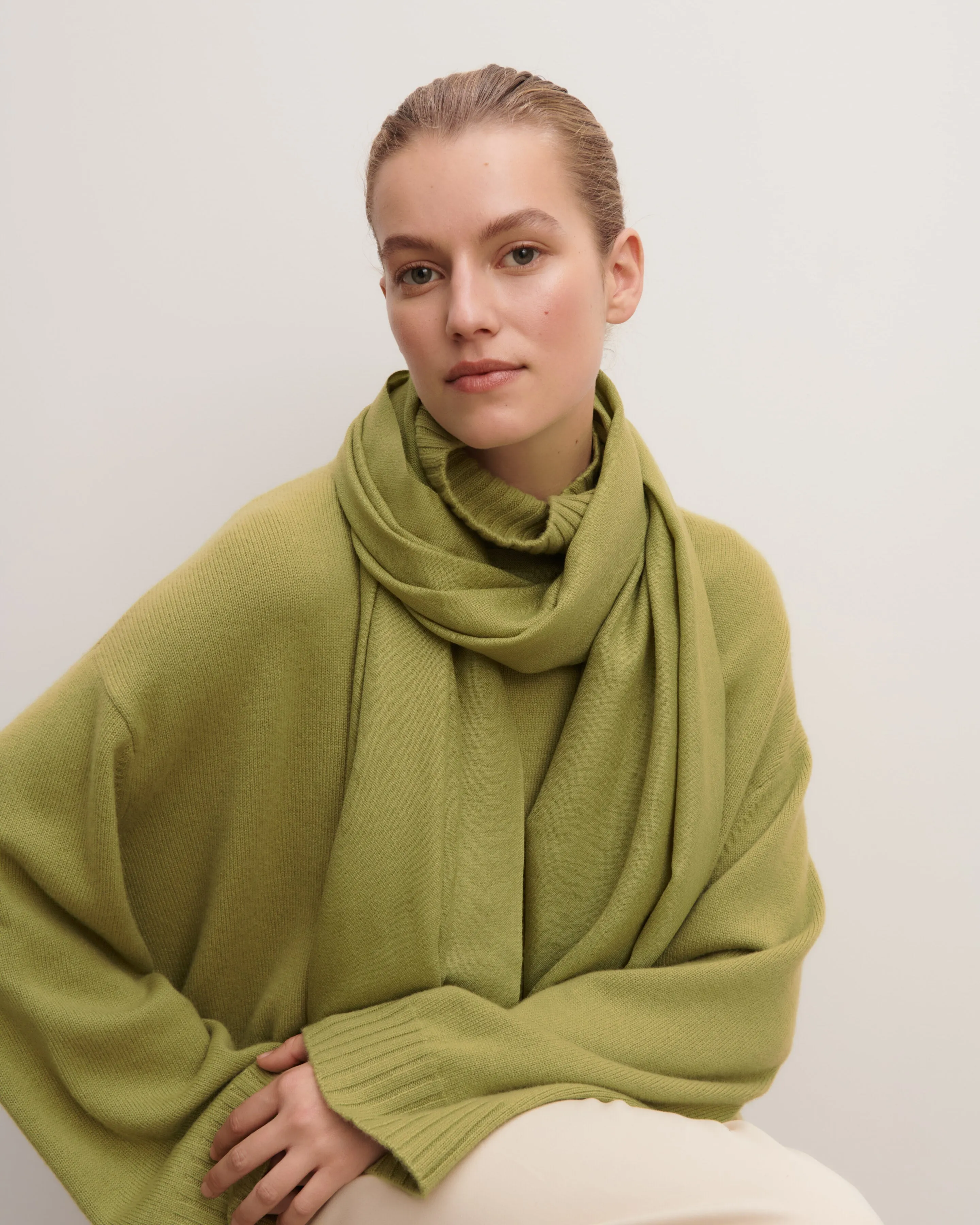 Voile stole Eric Bompard