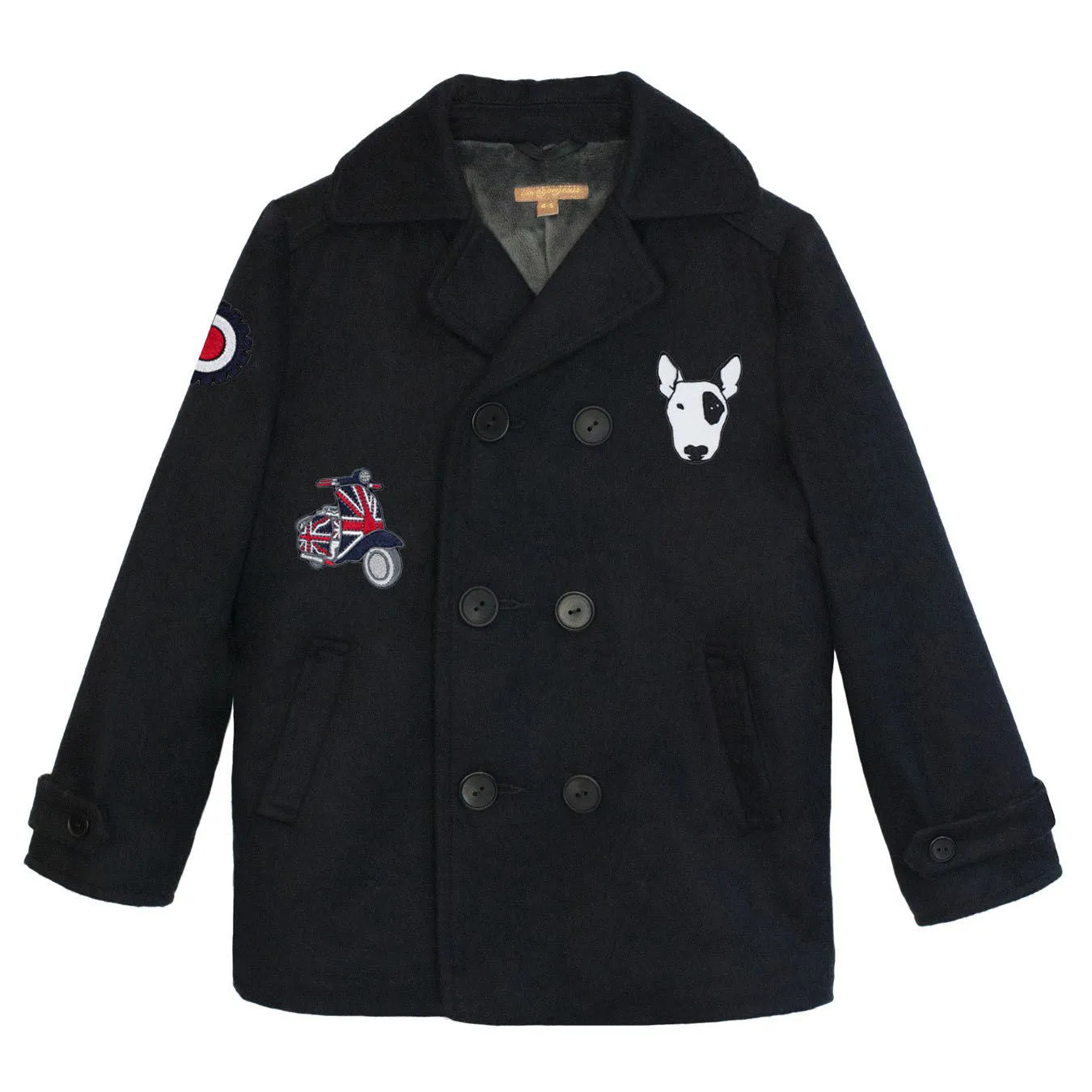 Wild & Gorgeous Coat Mod Pea Navy