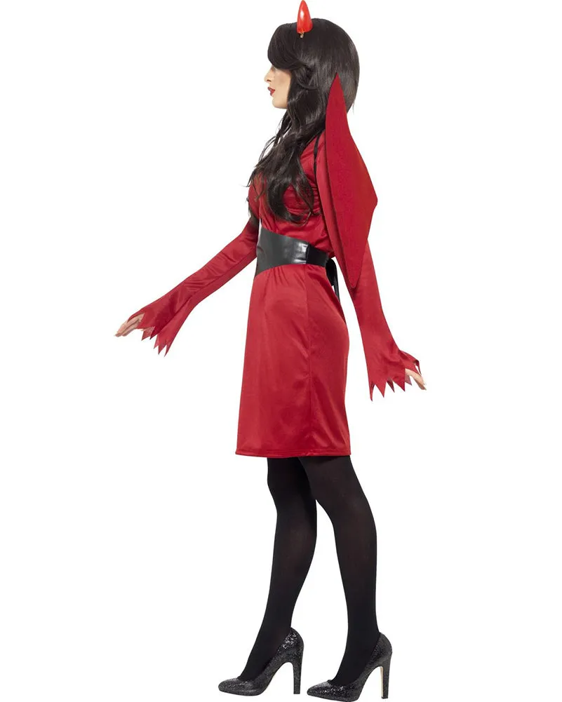 Winged Devil Womens Costume