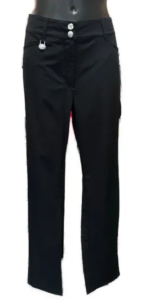 Women's Daily Sports Black XDS Golf Pants Size 12 MSP$128
