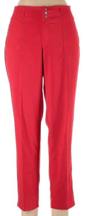 Women's Jofit Golf Pants in Red Size 14`