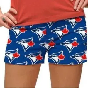 Women's Loudmouth Blue Jays Golf Shorts Size 10 MSP$90