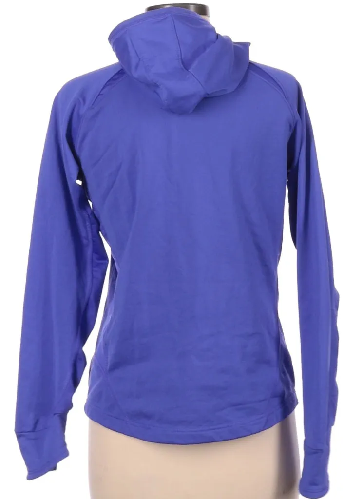 Women's Nike Dri-Fit Purple 1/4 Zip Hooded Pullover Size M. MSP$85