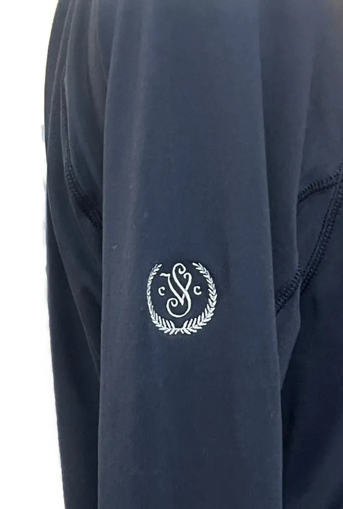 Women's Puma Navy Folds of Honor Golf Pullover Size M