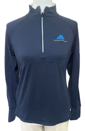 Women's Puma Navy Folds of Honor Golf Pullover Size M