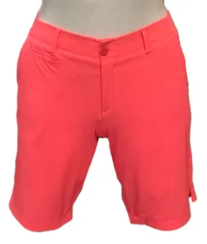 Womens's Under Armour Coral Print Golf Shorts Size 12 MSP$75