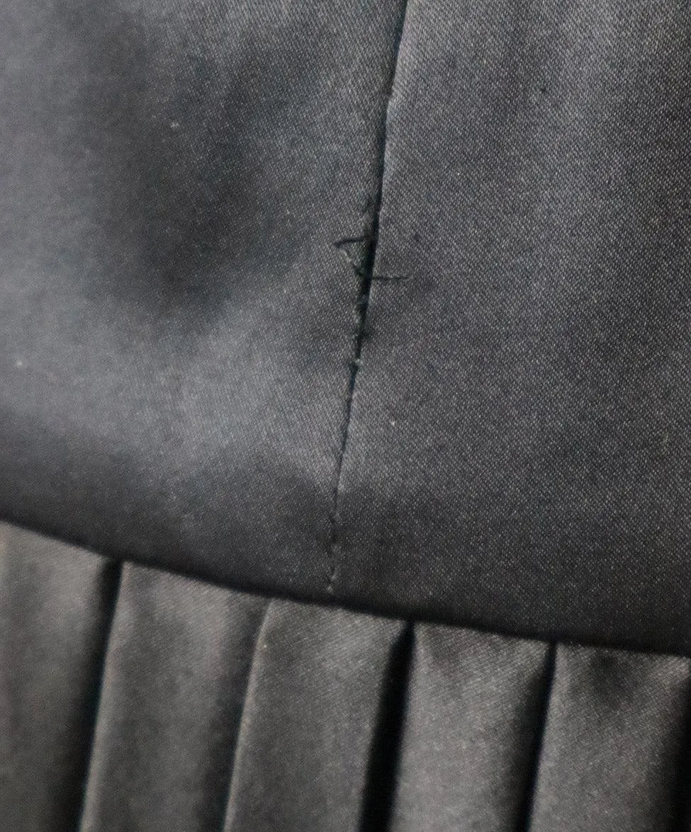 Zac Posen Navy Silk Dress sz 10